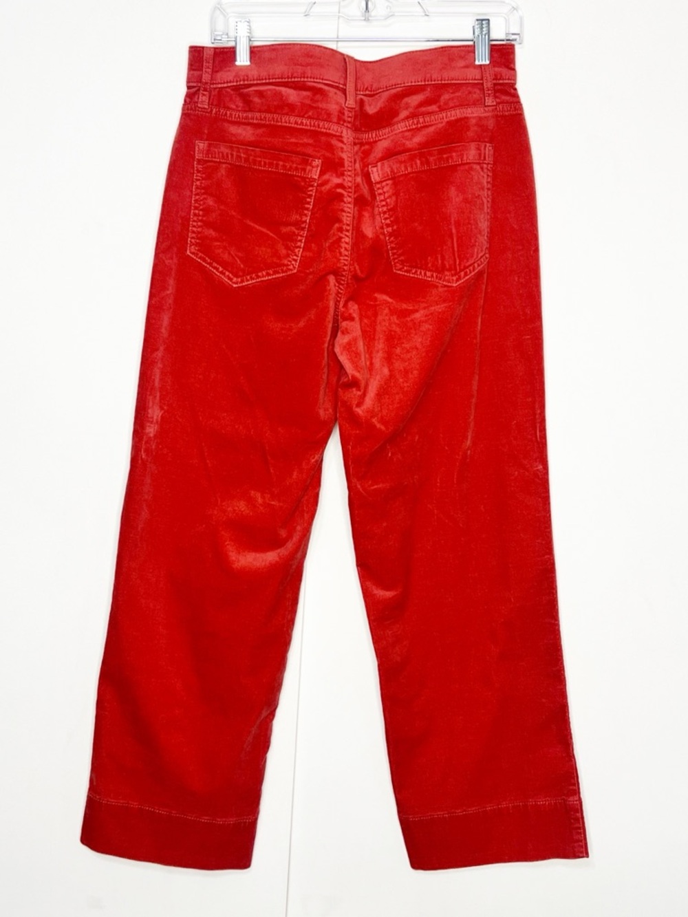 Loft Velvet High Waist Wide Leg Pants - Picture 4 of 7